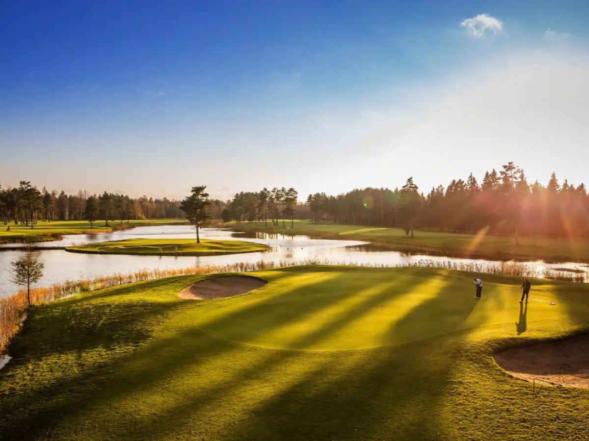 Niitvälja Golf - pine forest and wetland at the oldest golf course in the Baltics