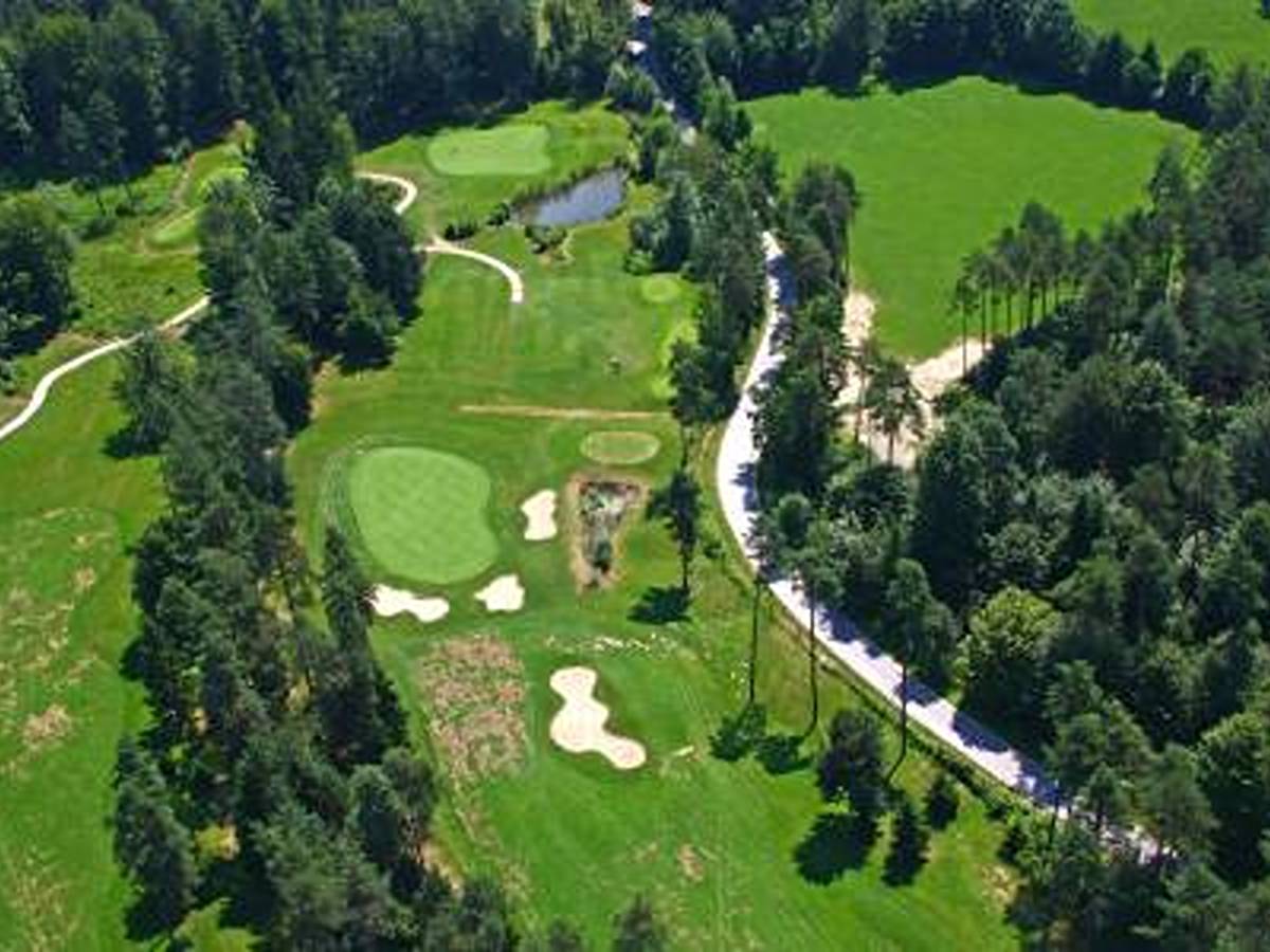 Golf Club Arboretum - a forest golf course near Ljubljana, Slovenia